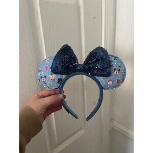 Disney Parks Loungefly Blue Mickey Ears (Minnie)